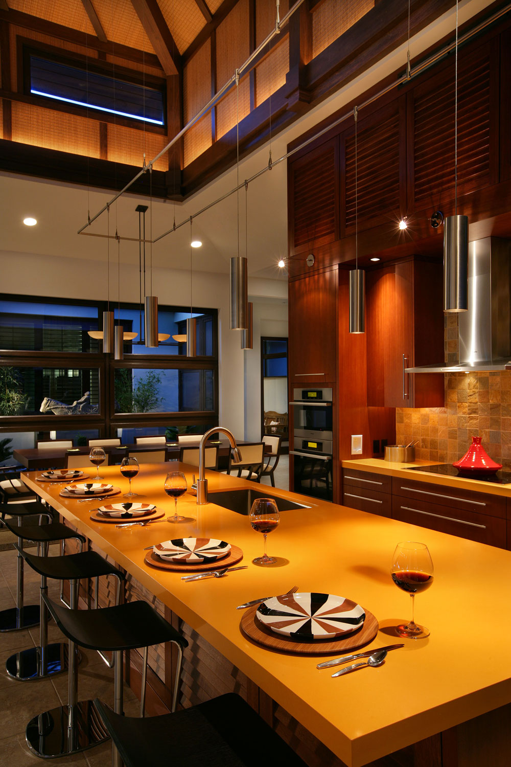 custom residential home interior kitchen